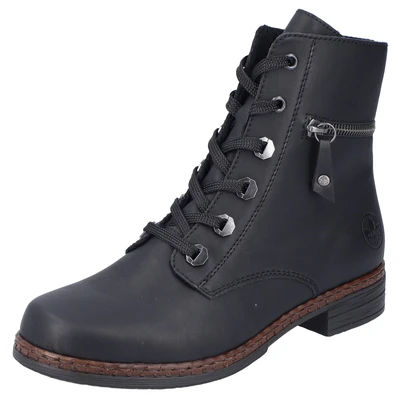 Abbildung von Rieker Ankle Boot, Damen, Größe: 36, Schwarz Schuhe
