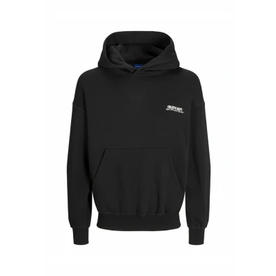 Abbildung von Jack &amp; Jones Jorroxbury BACK Kapuzenpullover, Herren, Größe: Large, Black