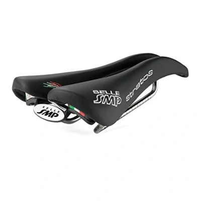 Abbildung von Selle SMP Herren 2201700500 Sattel, schwarz, 28 x 15 8 cm