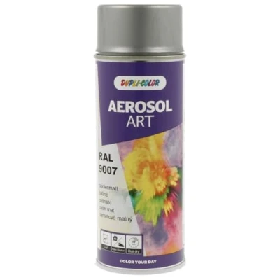 Abbildung von Dupli Color 741432 AEROSOL ART RAL 9007 graualuminium seidenmatt 400 ml