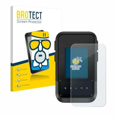 Abbildung von BROTECT Entspiegelungs Schutzglas für Garmin eTrex Solar Schutz Folie Panzerfolie Glas Matt [Extrem Kratzfest 9H, Anti Reflex, Fingerprint]