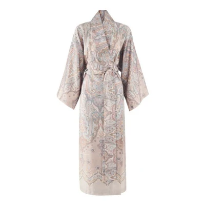 Abbildung von Bassetti Isolabella Kimono Bademantel, Damen, Größe: S/M, Beige
