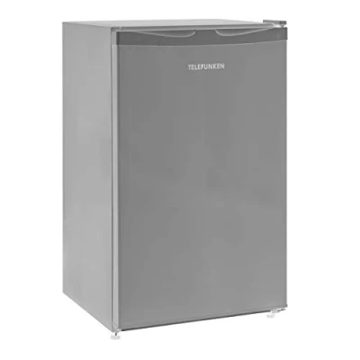 Abbildung von Telefunken Kühlschrank CF 31 121 S, 82.1 cm hoch, 48 breit, Ohne Gefrierfach, Freistehend, 90 Liter Nutzinhalt, Klein, Silber