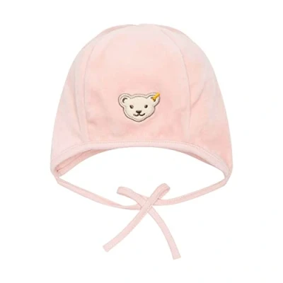 Abbildung von Steiff Wellness OHNE Bommel Mütze für Kinder, Größe: 43, Silver pink