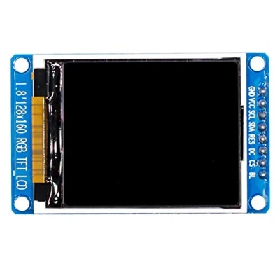 Abbildung von Lanko 1,8 LCD Anzeige Modul Voll Farbe 128 X 160 RGB SPI TFT ST7735S 3,3 V OLED Netzteil Ersetzen, 401704