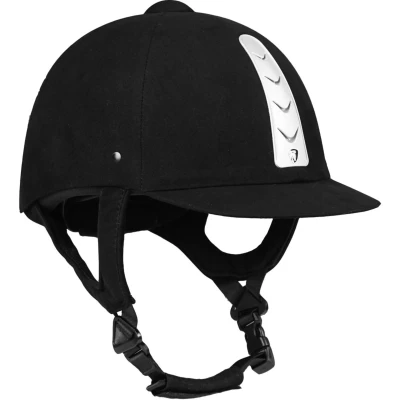 Abbildung von Horka Reithelm Hawk Leder Schwarz L/XL