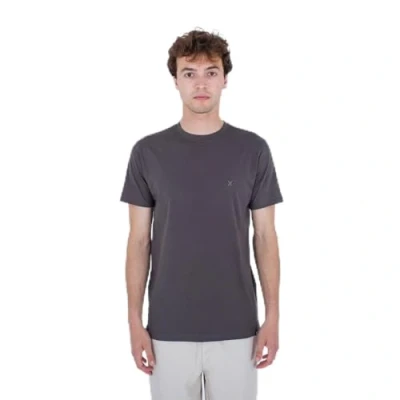 Abbildung von Hurley Herren M Low Tide Ss Tee T Shirt, Dunkelgrau,