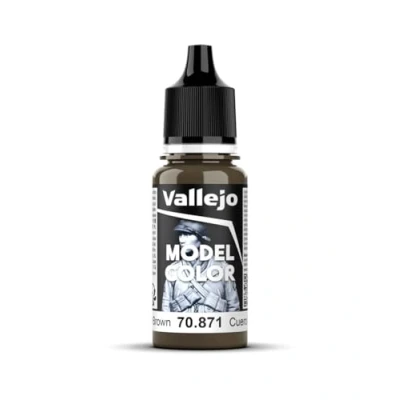 Abbildung von Vallejo, Model Color, Acrylfarbe, 17 ml lederbraun
