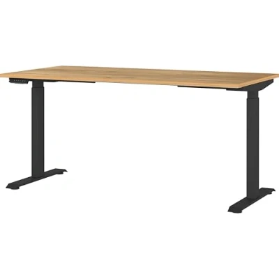 Abbildung von GERMANIA Schreibtisch &quot;Jet, elektrisch höhenverstellbar&quot;, moderne Farbvariationen, Breite 120/140/160/180 cm, Made in Germany