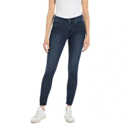 Abbildung von Replay Damen Jeans Luzien Skinny Fit mit Power Stretch, Dark Blue 007 (Blau), 30W / 32L