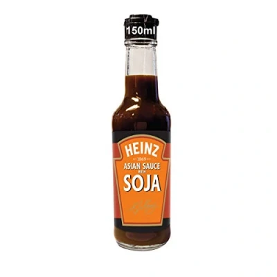 Abbildung von Heinz Asian Sauce mit Soja Asiatische in der Glasflasche 12 x 150 ml