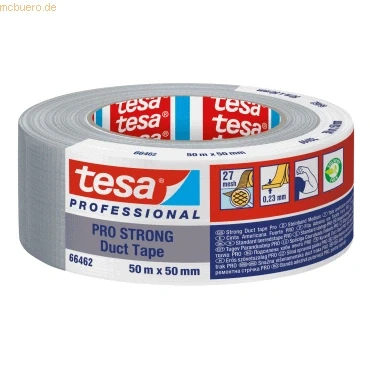 Abbildung von TESA 66462 00003 00, Silber, Reparatur, Polyethylen, Polyfabric, Keramik, Glas, Metall, PVC, Holz, rau, glatt, kratzfest, feuchtigkeitsbeständig