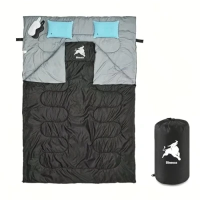 Abbildung von 34 Jahreszeiten Schlafsack, Wasserdicht und Leicht Zum Wandern, Camping Reisen, Gut Für Erwachsene Kinder, 220 cm x 150