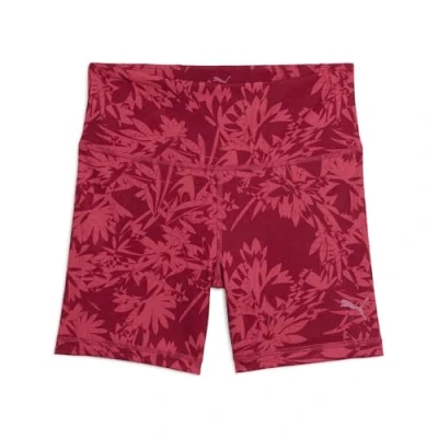 Abbildung von PUMA Unisex W TAD Essential HW 5&quot; Short Tight AOP Gestrickte Shorts, Port AW 048284 0001,