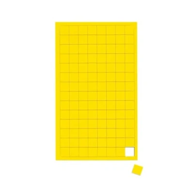 Abbildung von MAUL Magnetsymbole Quadrat für Whiteboards 10 x mm, beschrift und abwaschbar, grün, 112 Stück
