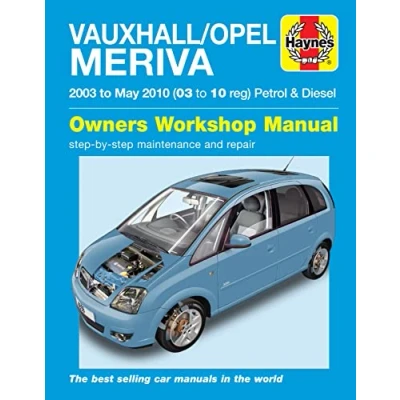 Abbildung von Vauxhall/Opel Meriva (Service &amp; repair manuals)