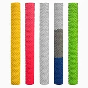 Abbildung von DSC Cricketschläger Griff, Skala, Farbe: mehrfarbig, 3 Stück, Material: Gummi, bessere Stoßdämpfung, verbesserte Kontrolle, einfache Installation, Verwendung für alle Spieler, bequeme Passform