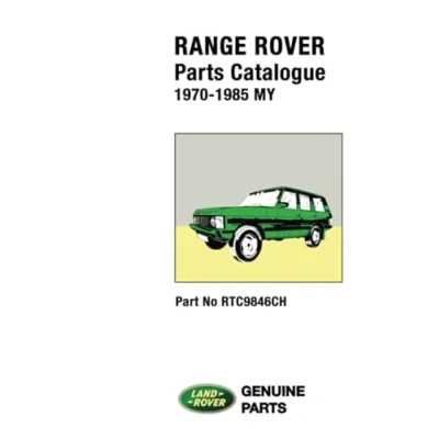 Abbildung von Range Rover 1970 1985 MY Parts Catalogue: RTC9846CH