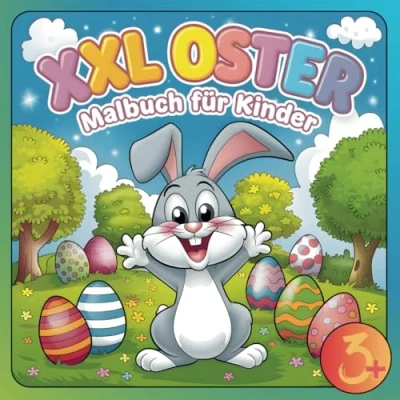 Abbildung von XXL Ostermalbuch Malspaß auf über 50 Seiten für Kinder ab 3 Jahren