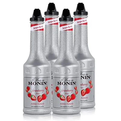 Abbildung von Monin FruchtPüree Mix Erdbeere 4 x 1 l