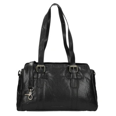 Abbildung von Spikes &amp; Sparrow Bronco Umhängetasche Damen black