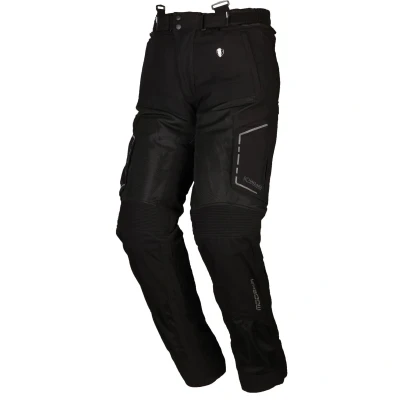 Abbildung von Modeka Khao Air Motorrad Textilhose, schwarz, XL