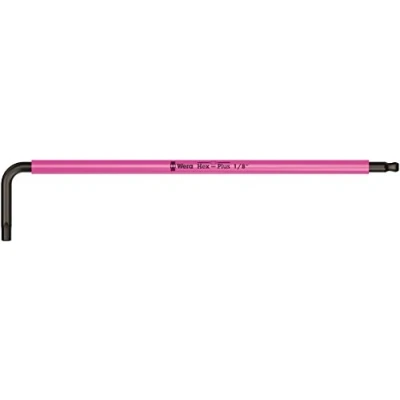Abbildung von Wera 950 SPKL Winkelschlüssel Multicolour, zöllig, BlackLaser, 1/8 Zoll leuchtpink, 05022632001