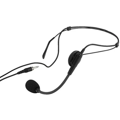 Abbildung von MONACOR HSE 86 Headset Mikrofon, Schwarz, 235860