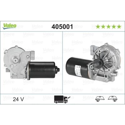 Abbildung von VALEO ORIGINAL PART 405001 Scheibenwischermotor 24 vorne für Links /Rechtslenker