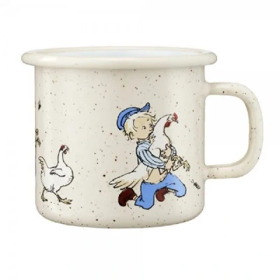 Abbildung von Muurla Kindergeschirr Set Tasse Michel aus Lönneberga Cluck (250 ml)