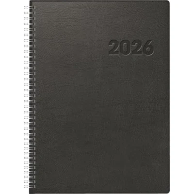 Abbildung von Rido Buchkalender Conform 21x29,1cm 1 Tag/Seite Kunststoff schwarz 202