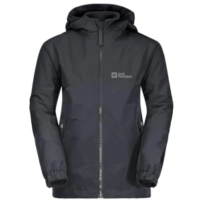 Abbildung von Jack Wolfskin Iceland 3IN1 Unisex Hardshelljacke für Kinder, Größe: 92, Phantom