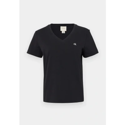 Abbildung von Calvin Klein Jeans Archive TEE Tshirt basic, Damen, Größe: 3XS, Black