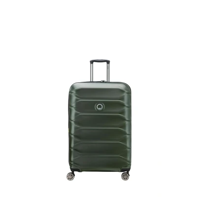 Abbildung von DELSEY PARIS Check in Koffer für Damen und Herren großer XL Trolley 50 x 32 78 cm aus hochwertigem, robustem Polycarbonat Material Erweiterbar &amp; Teleskopgriff Meteor Serie