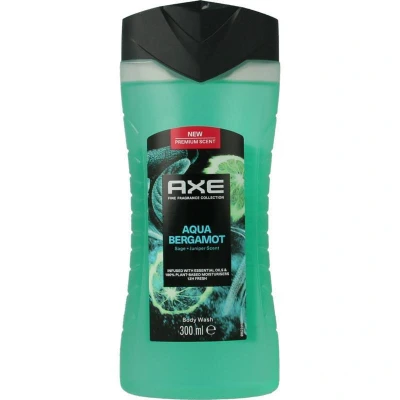 Abbildung von AXE Fine Fragrance Collection Aqua Bergamotte Duschgel für 12 Stunden Frische mit luxuriösem Parfüm Duft 6 x 300 ml Vorteilspack