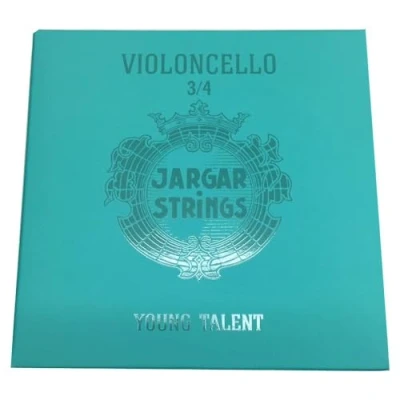 Abbildung von JARGAR Ce SET Y 34 Cello Young Talent SET, 3/4 (A:0,76/D:0,99/G:1,18/C:1,71mm) für