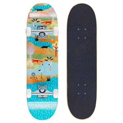 Abbildung von BTFL BJOERK Kinderskateboard Mini 28 x 7.5 Zoll. Komplettboard für Kinder