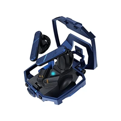 Abbildung von 4smarts TWS Bluetooth Kopfhörer GameBuds, blau