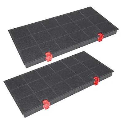 Abbildung von DEKAROX 2 x Aktivkohlefilter Filter für AEG Electrolux 902979366/9 9029793669 Typ150 DKF24 Dunstabzugshaube Abzugshaube Dunstabzug