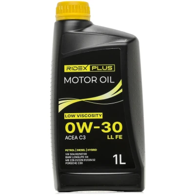 Abbildung von Ridex Plus Low Viscosity LL FE 0W 30 1l Motoröl 1862O0193P VOLKSWAGEN: Golf 4 Schrägheck, 7 5 Schrägheck