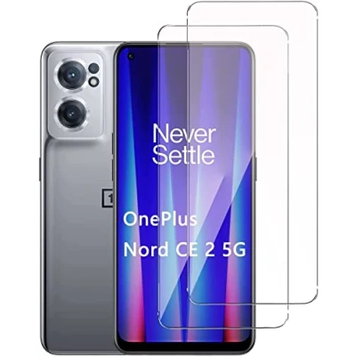 Abbildung von [3 Stück Schutzfolie Kompatibel mit OnePlus Nord CE 2 5G Panzerglasfolie, Anti Kratz, 9H Härte, Ultra Klar Schutzglas, Blasenfrei Folie, Fall Transparent Panzerglasfolie
