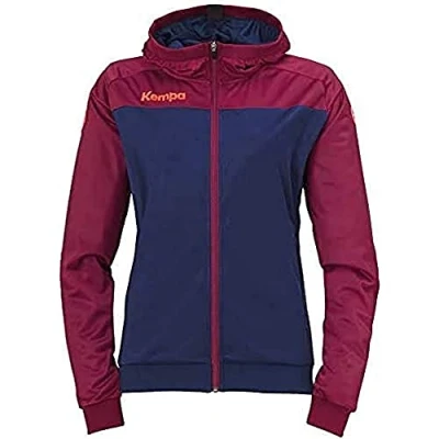 Abbildung von Kempa Trainingsjacke, Damen, Größe: Large, deep blau rot