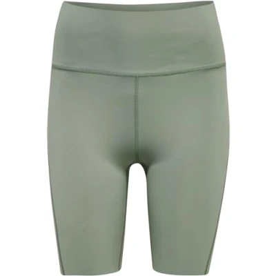 Abbildung von hummel Damen Hmlmt Grace Hw Tight Shorts, Lily Pad, M EU