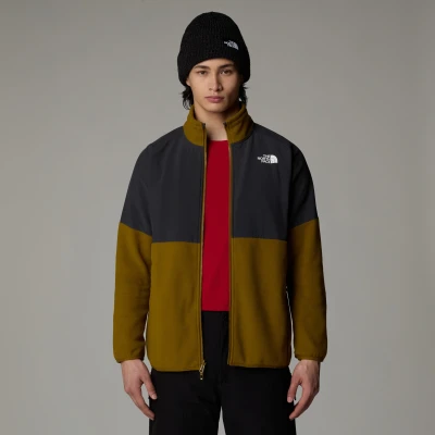 Abbildung von The North Face Glacier Heavyweight FULL ZIP Fleecejacke, Herren, Größe: Large, Moss green/asphalt grey