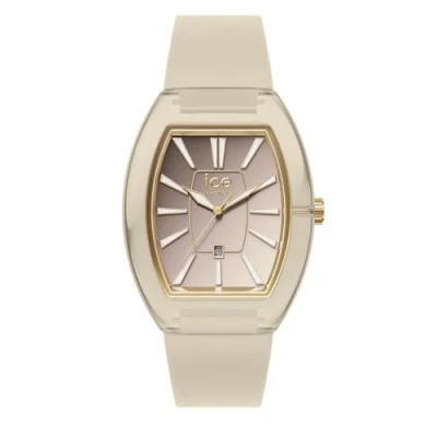 Abbildung von Ice Watch boliday Dome Almond Skin Sunset Mandel Damenuhr mit Silikonarmband 024039 (Small)