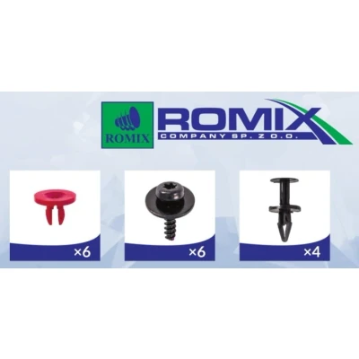 Abbildung von ROMIX 92001 Montagesatz, Stoßfänger FORD: FOCUS 3, 3 Turnier