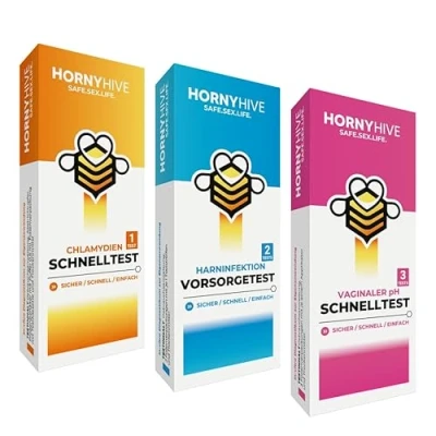Abbildung von Horny Hive Schnelltest Bundle