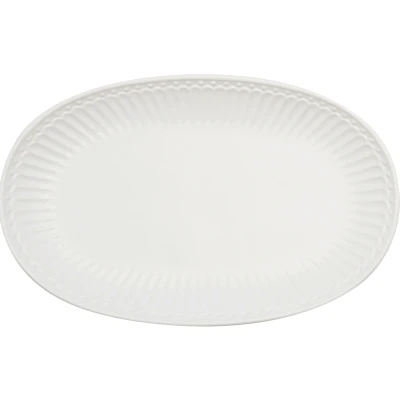 Abbildung von Greengate Alice Teller oval white 23 cm