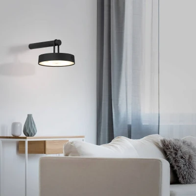 Abbildung von click licht LED Außen Wandleuchte Akku Arma in Schwarz 1,5W 80lm IP44, keine Angabe, Leuchtmittel enthalten: Ja, fest verbaut, LED, warmweiss, Aussenlampe