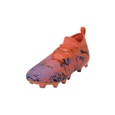 Abbildung von Puma FUTURE 8 MATCH CREATIVITY FG/AG Fußballschuhe Teenager Für Kinder Orange Poppy/Black/Dark Amethyst Größe: 32.5